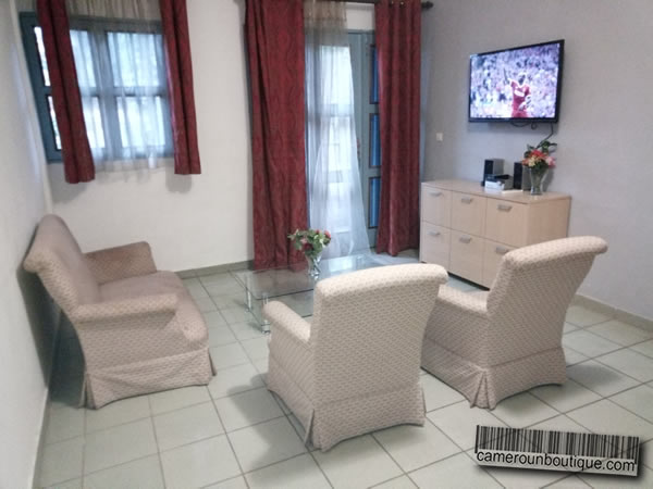 Séjour appartement Meublé à Omnisport Yaoundé