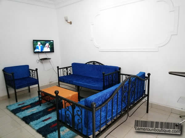 Séjour appartement meublé Yaoundé Elig Esono