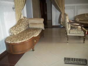 Salon appartement meublé Yaoundé Nkomo Maetur